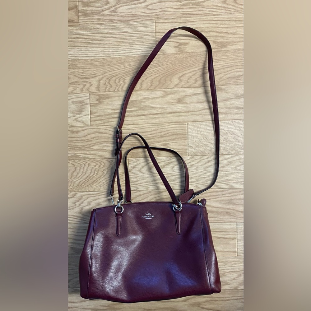 Coach genuine leather bag